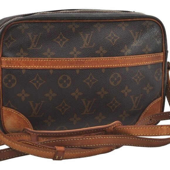 Authentic Louis Vuitton Monogram Trocadero 27 Shoulder Cross Bag - Picture 1 of 16